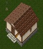 Tiny plaster house